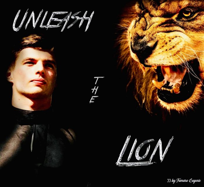 Tamara Sneep Max Verstappen Unleash the lion colour