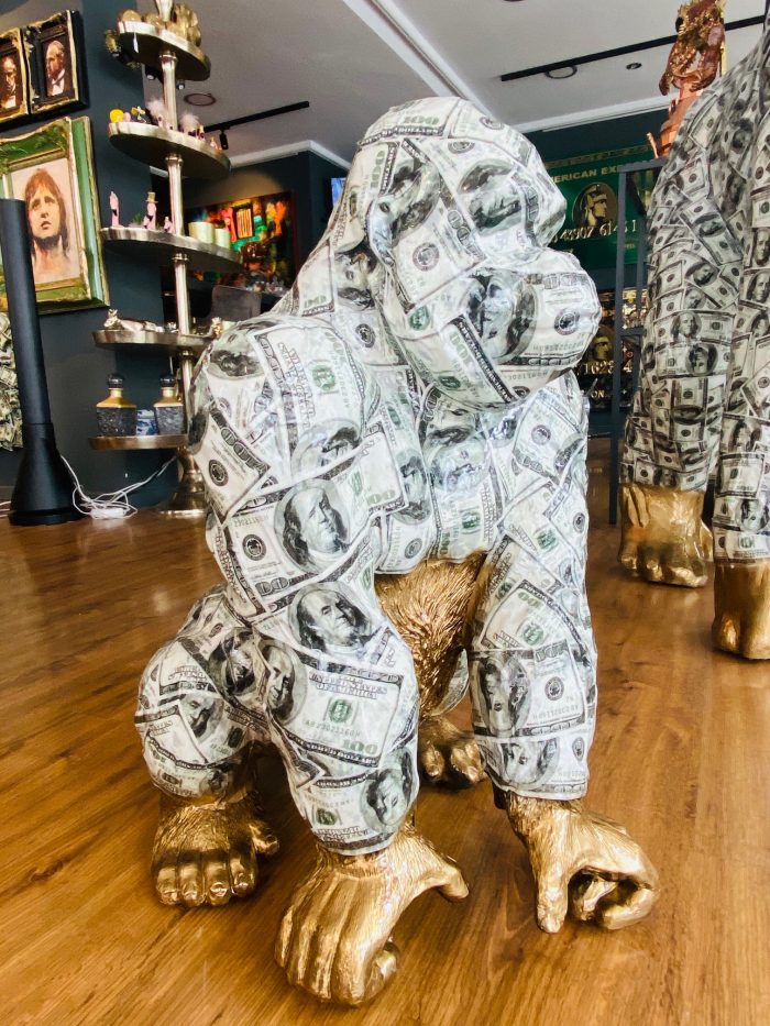 Ghost art Dollar baby gorilla